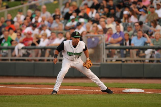 Dayton Dragons First Baseman Avain Rachal