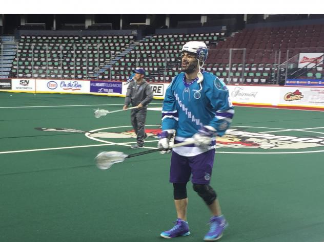 Mike Manley of the Rochester Knighthawks