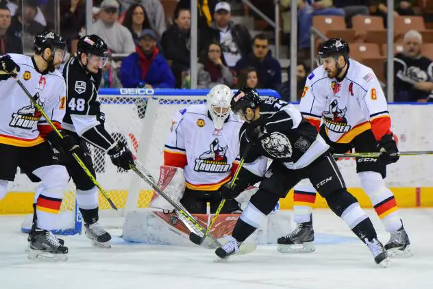 Manchester Monarchs Battle the Adirondack Thunder