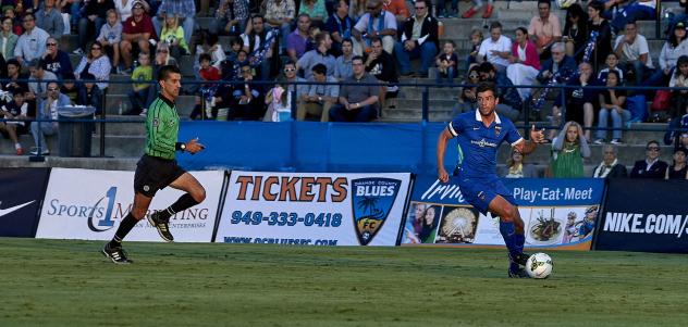 Orange County Blues FC Midfielder Didier Crettenand