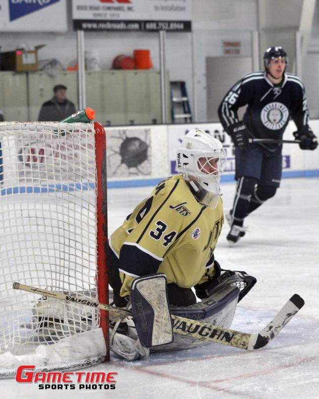 Janesville Jets Goaltender Blake Weyrick
