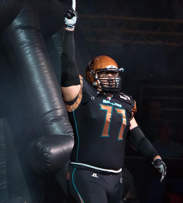 Arizona Rattlers Defensive Lineman Anttaj Hawthorne