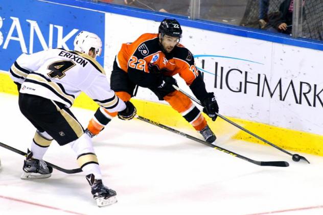 Lehigh Valley Phantoms RW Chris Conner against the Wilkes-Barre/Scranton Penguins