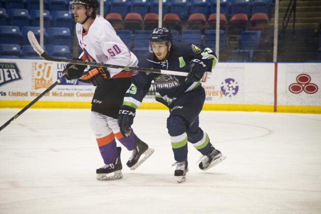 Bloomington Thunder Skate against the Youngstown Phantoms