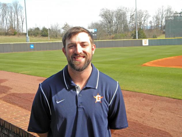 Greeneville Astros Head Groundskeeper Joseph Brooks