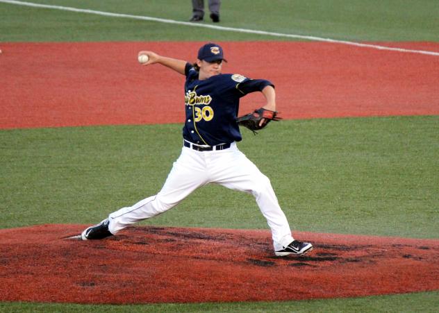 Traverse City Beach Bums Pitcher Andrew Brockett