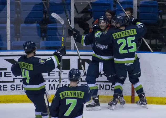 Bloomington Thunder Celebrate a Goal