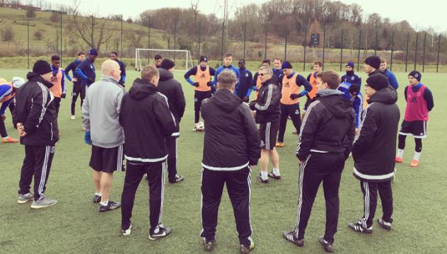 FC Edmonton in Training