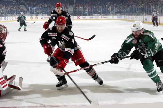 Chicago Wolves C Zack Phillips vs. the Grand Rapids Griffins