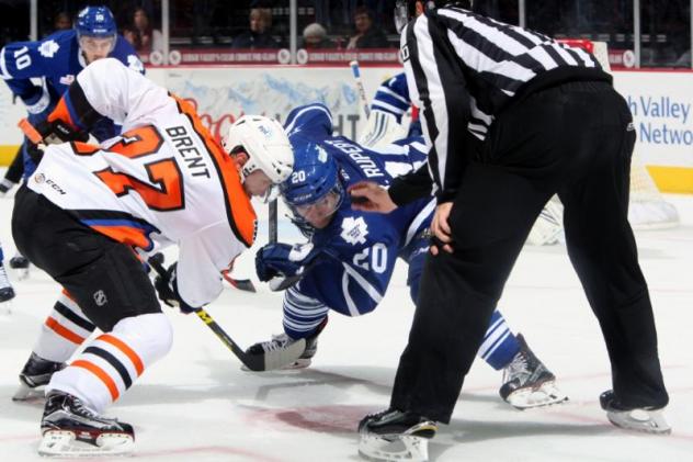 Lehigh Valley Phantoms Face off with the Toronto Marlies