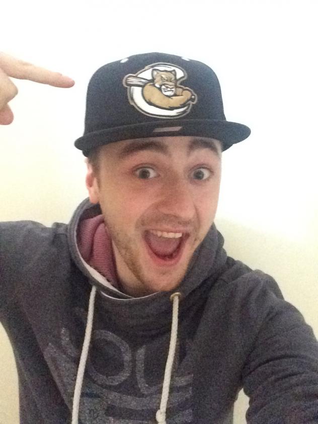 Robert Dearn Donning New Kane County Cougars Cap