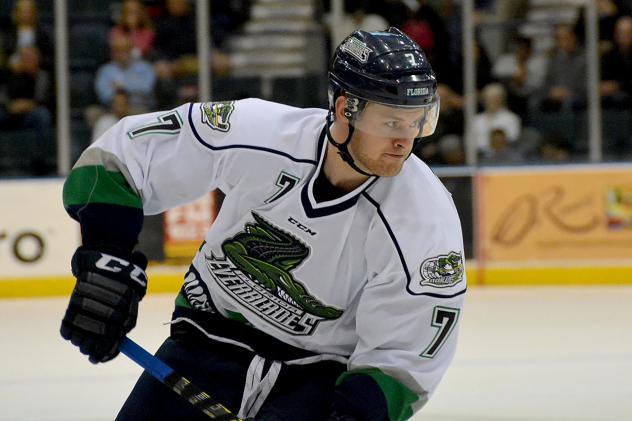 Florida Everblades Center Ryan Martindale