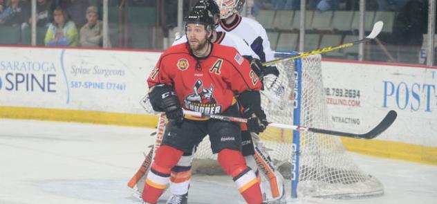 Peter MacArthur of the Adirondack Thunder