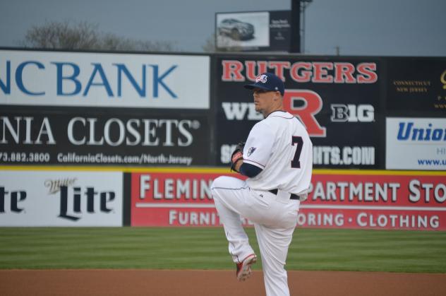 Somerset Patriots Pitcher Mickey Storey
