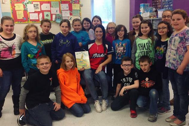 Andi Williamson of the USSSA Pride at Harts Primary