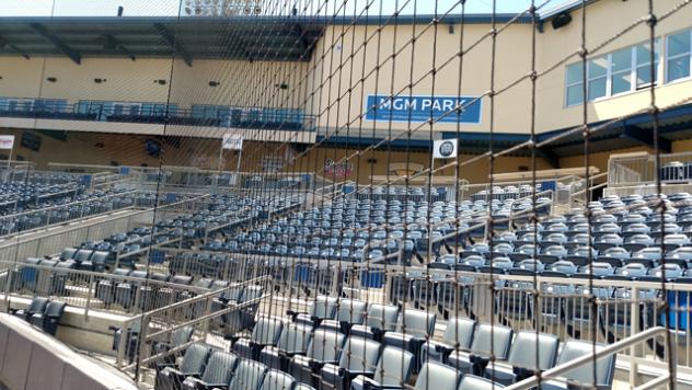 Additional Netting at MGM Park, Home of the Biloxi Shuckers