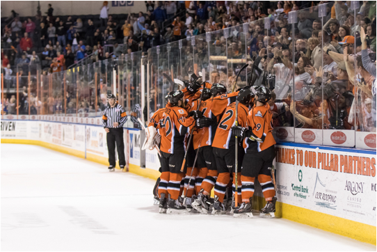 Missouri Mavericks Celebrate in Front of Home Fans