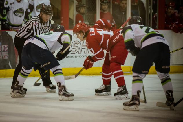 Bloomington Thunder Faces off with the Dubuque Fighting Saints