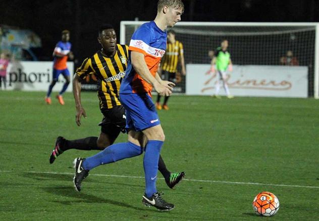 Charleston Battery Chases the Ball vs. FC Cincinnati