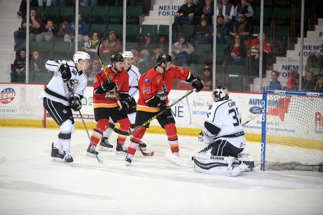 Manchester Monarchs Goaltender Doug Carr Stonewalls the Adirondack Thunder