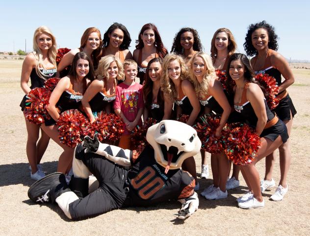 Arizona Rattlers Sidewinders at Fan Fest