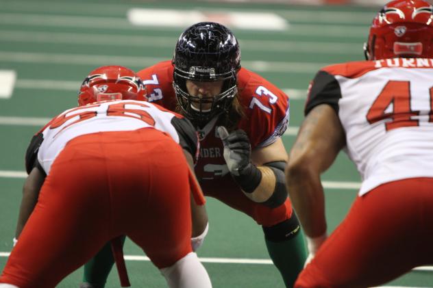 OL Sam Longo with the Portland Thunder