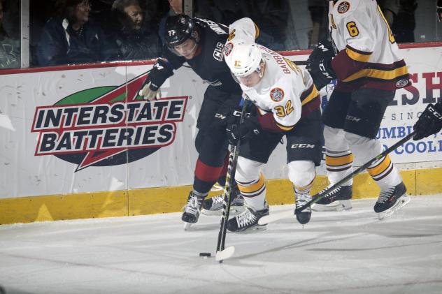 Chicago Wolves C Ivan Barbashev vs. the Lake Erie Monsters