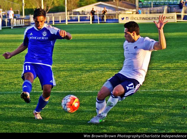 Charlotte Independence vs. the Harrisburg City Islanders