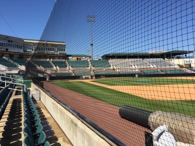 New Protective Netting at The Ballpark at Jackson