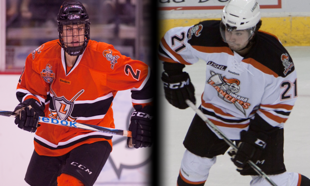 Kenny Babinski and Jimmy Murray with the Omaha Lancers