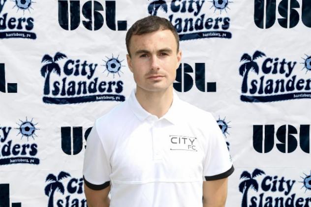 Liam Doyle of the Harrisburg City Islanders