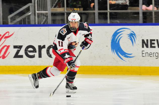 Morgan Fritz-Ward of the New York Riveters