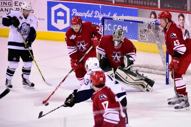 Allen Americans Hold off the Evansville IceMen