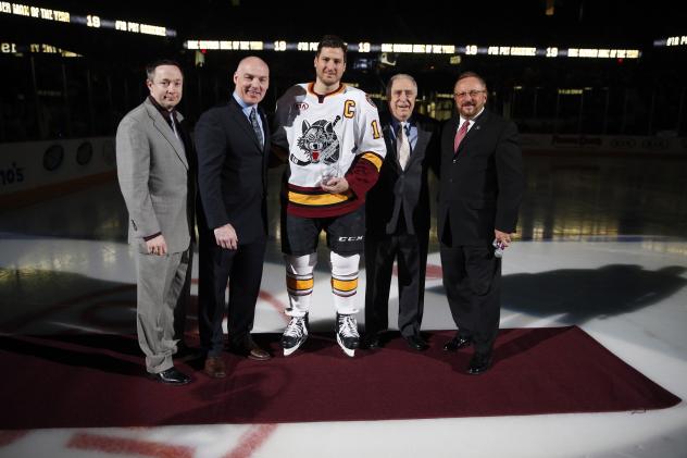 Chicago Wolves Man of the Year Pat Cannone Recognized