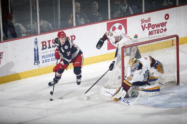 Chicago Wolves Defense vs. the Grand Rapids Griffins