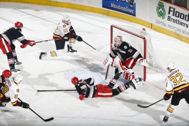 Chicago Wolves Pressure the Grand Rapids Griffins