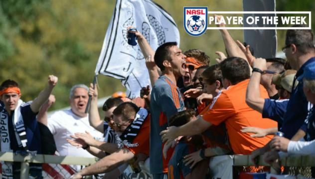 Carolina RailHawks Midfielder Austin Da Luz