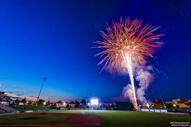 Joliet Slammers Fireworks Night