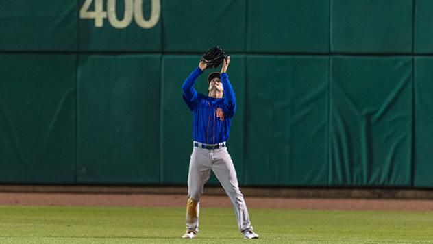 Midland RockHounds Center Fielder Jaycob Brugman
