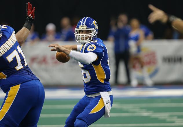 Tampa Bay Storm Quarterback Jason Boltus