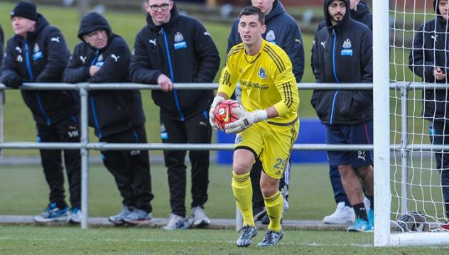 FC Edmonton Goalkeeper Nathan Ingham