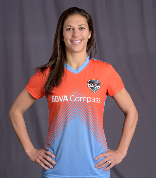 Houston Dash MF Carli Lloyd in Away Kit