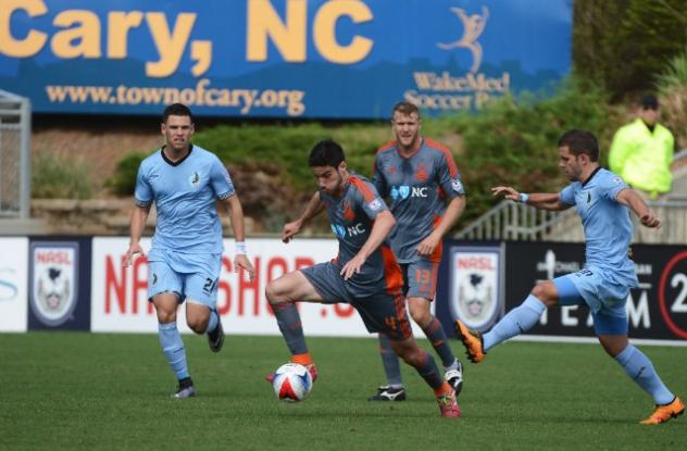 Carolina RailHawks in Action