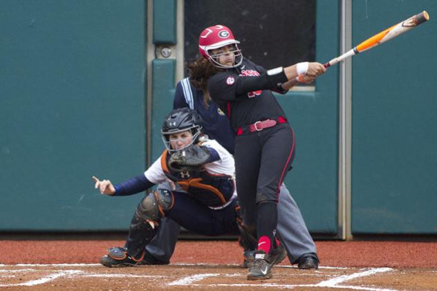 Akron Racers Draftee, Alex Hugo with Georgia