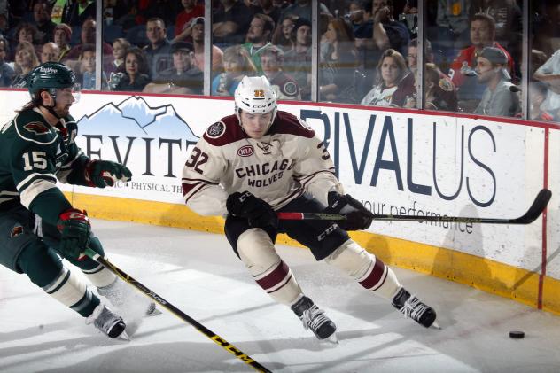 Chicago Wolves C Ivan Barbashev vs. the Iowa Wild