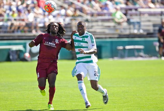 Sacramento Republic FC Vies for Possession vs. Portland Timbers 2