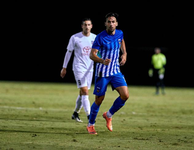 Orange County Blues FC Midfielder Oriol Cortes