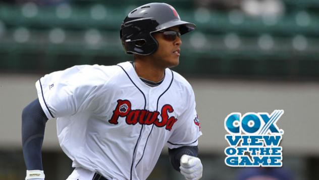 Justin Maxwell of the Pawtucket Red Sox