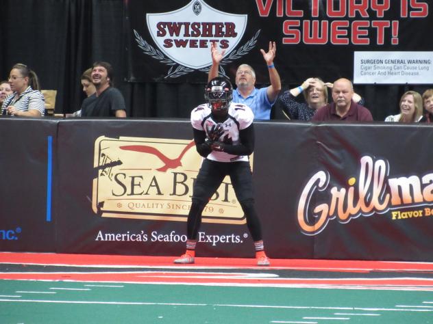Brandon Thompkins of the Orlando Predators