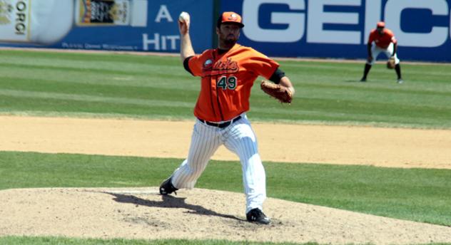 Long Island Ducks Pitcher Mark Blackmar